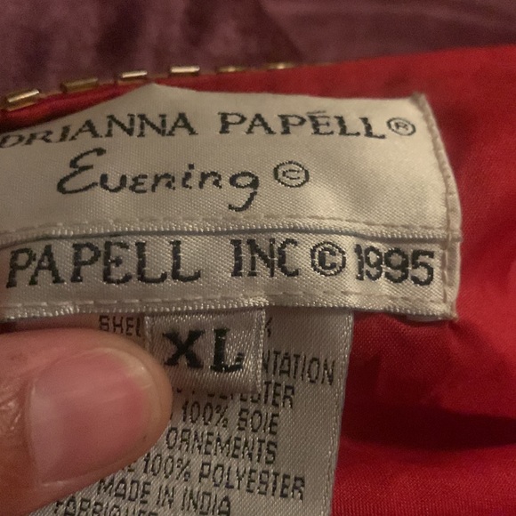 Adrianna Papell Boutique Evening Jacket 1X - Picture 5 of 7